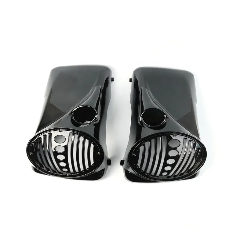 8 Inch 8x8 Speaker Lids for  1993-2013 Touring Hard Saddlebag Lid Saddle Bag Cover